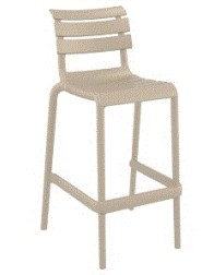 HELEN Bar Stool 75 | Taupe