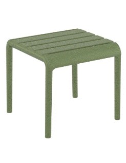 PARIS Side Table 42x41x40cm | Dark Grey