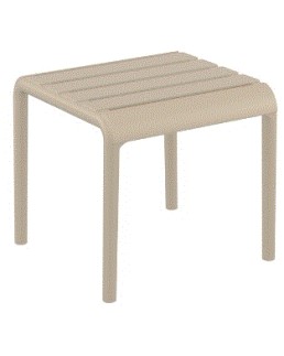 PARIS Side Table 42x41x40cm | Taupe