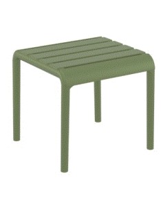 PARIS Side Table 42x41x40cm | Olive Green