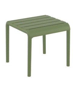 PARIS Side Table 42x41x40cm | Olive Green