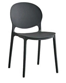PIONA Chair | Dark Grey