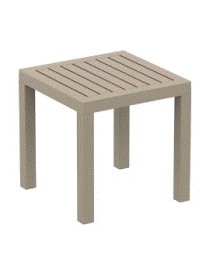OCEAN Coffee Table 45x45x45cm | Taupe
