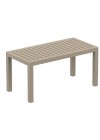 OCEAN Coffee Table 90x45x45cm | Taupe