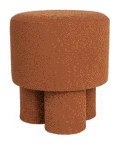 MARCOS Stool | Red Brown