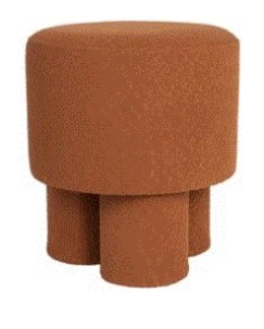 MARCOS Stool | Red Brown