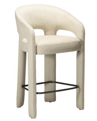 SPLENDOR Counter Stool | Simply Beige Boucle 