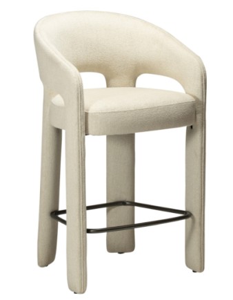 SPLENDOR Counter Stool | Simply Beige Boucle 