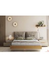 LOFT M31 Bed 160cm | Fabric VALETTA 24