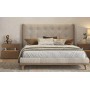 ASCOTT D13 Bed 160cm | CAMEL SILK OAK WITH PILLOWS RIFT X13/06