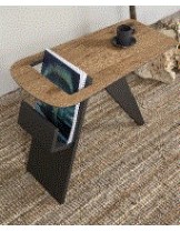 HAPPY Side Table | Rustic