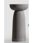 ORVIA Side Table 31x60cm | Silver
