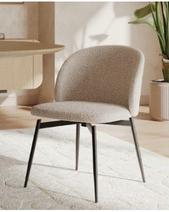 CELINE-C303  Chair with Rotating Base | Fabric Ronin E36/11 