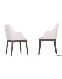 GALICIA A58B Armchair | Oviedo 06, Legs A27 Melio Wood