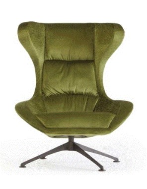 NOVA Lounge Chair with ral base