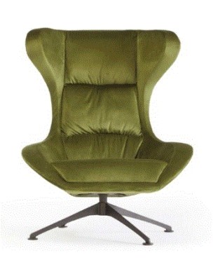 NOVA Lounge Chair with ral base
