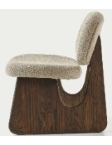 TWIG Rocking Chair | Boucle B09, Ash Wood 