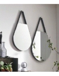 DROPS Mirrors Set of 2 | Graphite