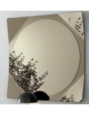 LYNX Mirror | Clear Honey Glass Bronze