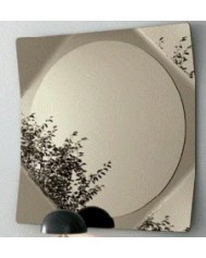 LYNX Mirror | Clear Honey Glass Bronze