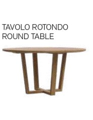 DESERT Dining Table Round 150x78cm | Teak