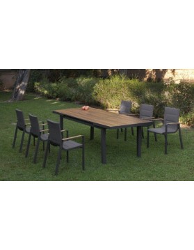 LAGOS Dining Table Extendable 180/240x100x78cm