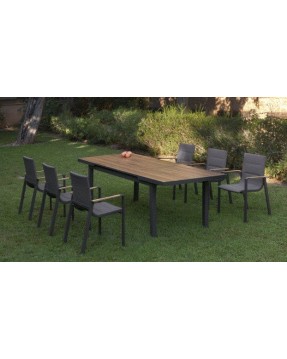 LAGOS Dining Table Extendable 180/240x100x78cm