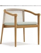 LODGE Armchair | Teak with Ecru Rope 