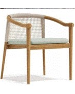 LODGE Armchair | Teak with Ecru Rope 