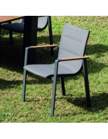 LAGOS Chair | Aluminium Anthracite/Natural