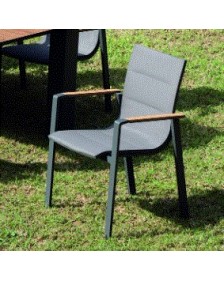 LAGOS Chair | Aluminium Anthracite/Natural