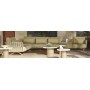 ARMAN Sofa | Bronze,Trendy Rope Caramel, Orange Cushions with protective cover