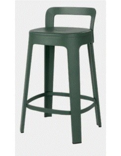 RS BARCELONA - COUNTER STOOL OMBRA - GREEN