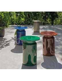 PANAREA Service Table | Glossy Glazed Ceramic