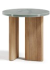 MATERIA Service Table |  Teak/ Lavic stone top