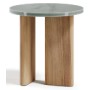 MATERIA Service Table |  Teak/ Lavic stone top