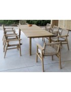 NATURE Table 226x100cm | Acacia wood