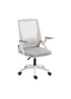 ZENITH Office Chair | Polypropylene white,Mesh light grey
