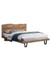 NICOLE Bed 160x200cm | Solid Wood Acacia 