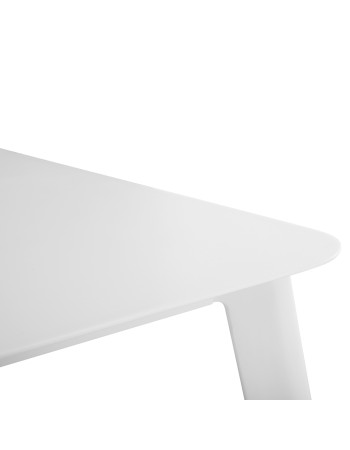 ORION Sofa Set | White Aluminium with beige cushions