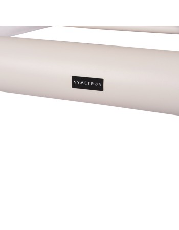 EUTOPIA Sunbed Double | ALUMINIUM CREAM -BEIGE OLEFIN PILLOW