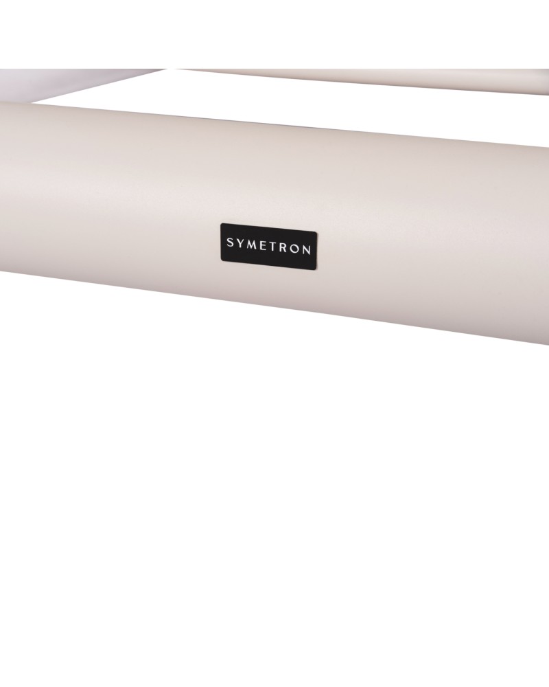 EUTOPIA Sunbed Double | ALUMINIUM CREAM -BEIGE OLEFIN PILLOW