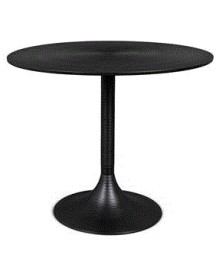 HYPNOTISING ROUND Dining Table | Black