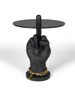 FOTHER MUCKER Side Table | Black