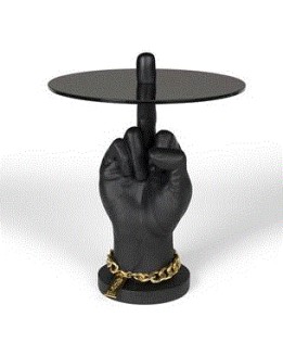 FOTHER MUCKER Side Table | Black