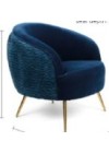 SO CURVY Lounge Chair | Blue