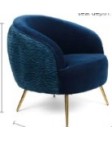 SO CURVY Lounge Chair | Blue