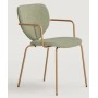 MARIETTA Armchair | Valencia 107-4044, metal legs R300