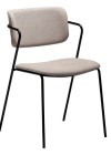 ZED Chair | Cashmere Boucle, Black legs