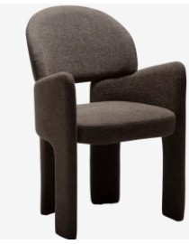 AOLE Armchair | Major Brown Boucle